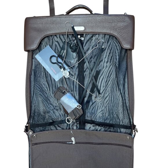 Samsonite Brown Black Label Pre-death Alexander McQueen Garment Bag - Picture 4 of 10